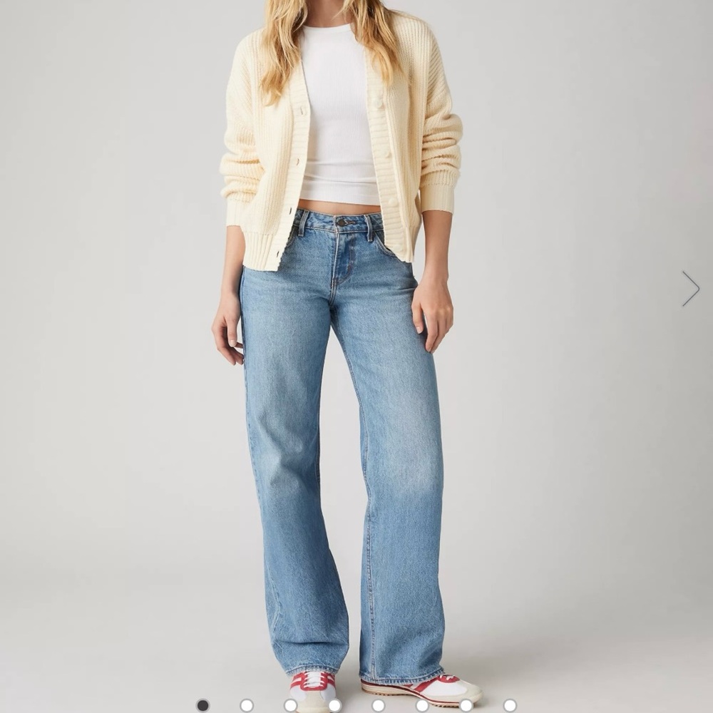 Levi's Light Wash Straight Leg Jeans